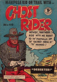 The Ghost Rider (Atlas) #40 (November 1955?)