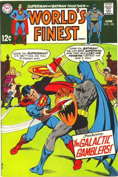 World's Finest Comics (DC, 1941 series) #185 (June 1969)