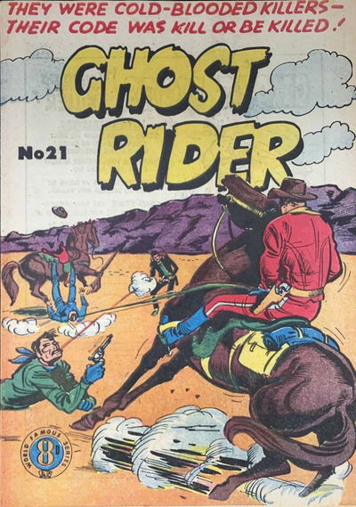 The Ghost Rider (Atlas, 1951? series) #21 [April 1954?]