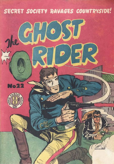 The Ghost Rider (Atlas, 1951? series) #22 [May 1954?]