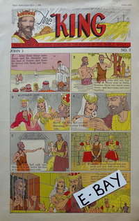 The King: the Story of Jesus Christ in the Words of the Bible Only (S. John Bacon, 1949 series)  #3 ([1 July 1949?])