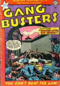 Gang Busters (DC, 1947 series) #30 October-November 1952