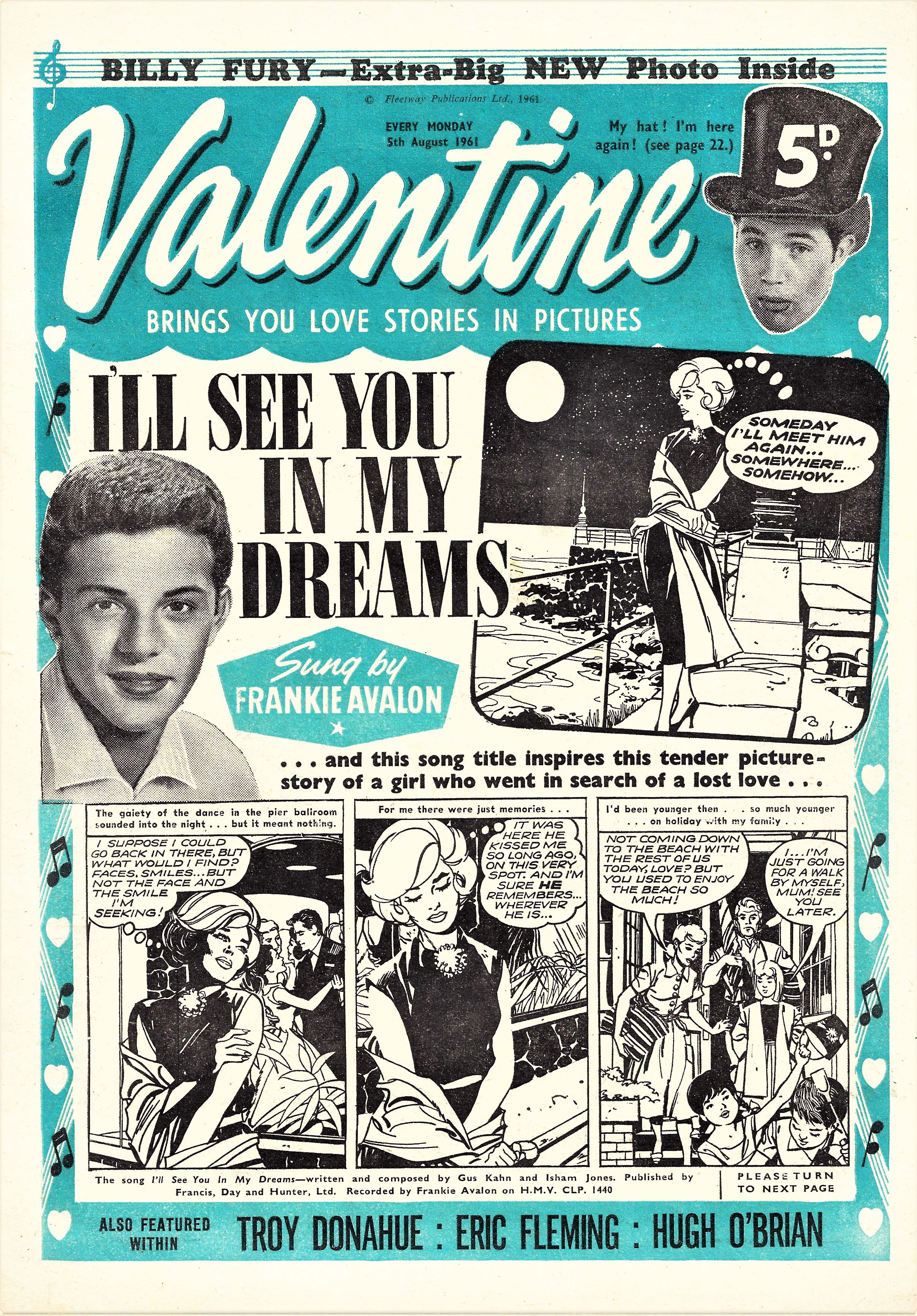 Valentine (Fleetway, 1960 series) 5 August 1961 (5 August 1961)