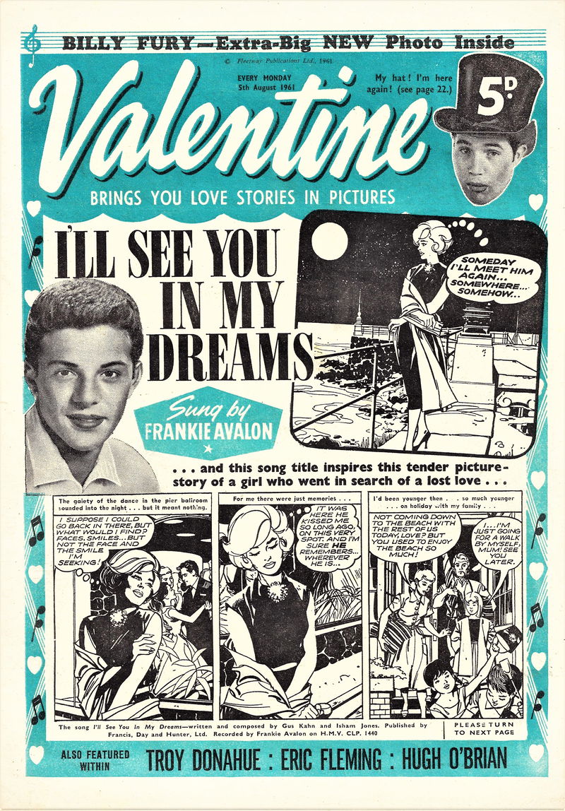 Valentine (Fleetway, 1960 series) 5 August 1961 (5 August 1961)