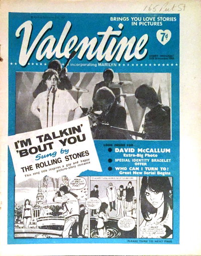 Valentine 27 November 1965
