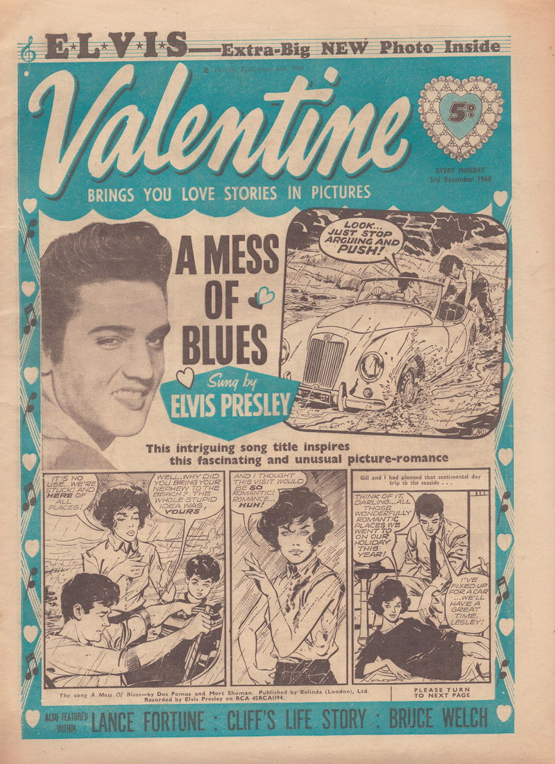Valentine (Fleetway, 1960 series) 3 December 1960 (3 December 1960)