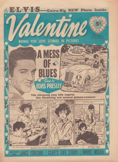 Valentine 3 December 1960