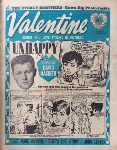 Valentine (Fleetway, 1960 series) [19 November 1960] ([19 November 1960])
