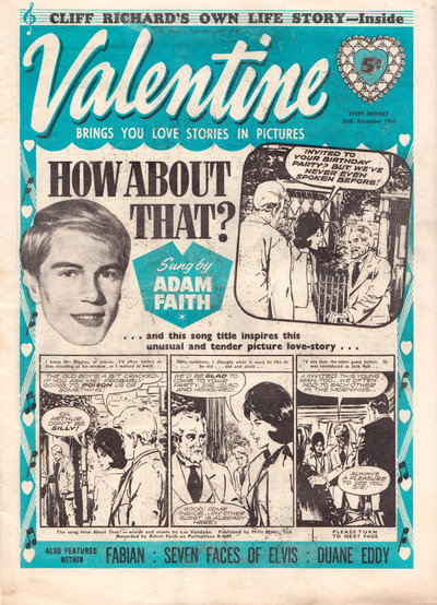 Valentine 26 November 1960