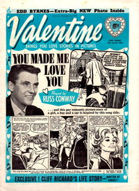 Valentine (Fleetway, 1960 series) 29 October 1960