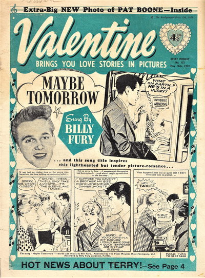 Valentine  #122 (16 May 1959)