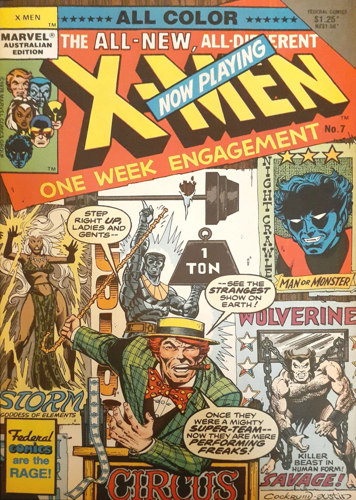 X-Men (Federal, 1984 series) #7 ([November 1985])