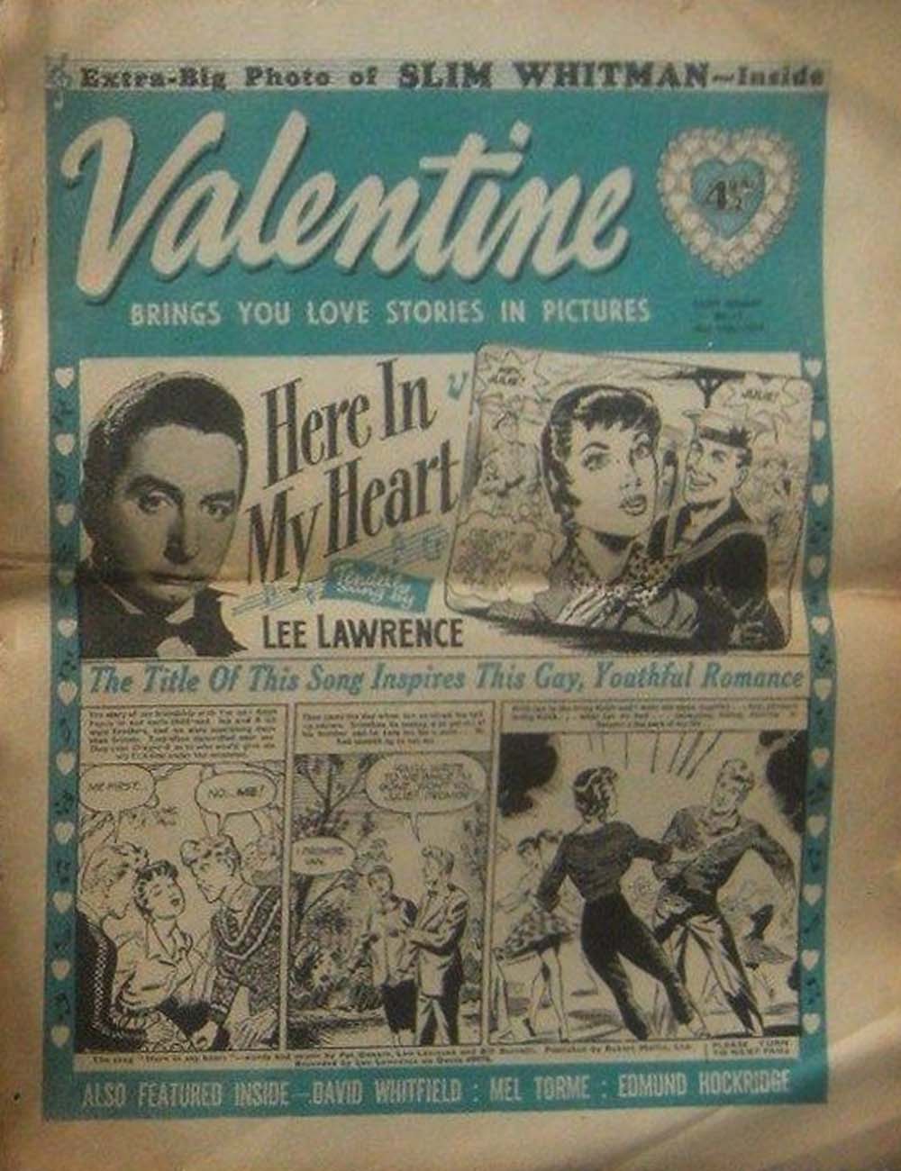 Valentine (AP, 1957 series) #17 (11 May 1957)