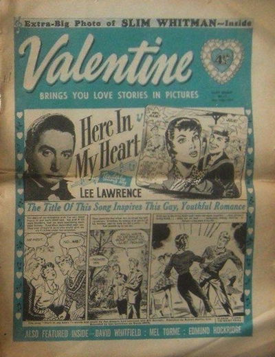 Valentine (AP, 1957 series) #17 (11 May 1957)
