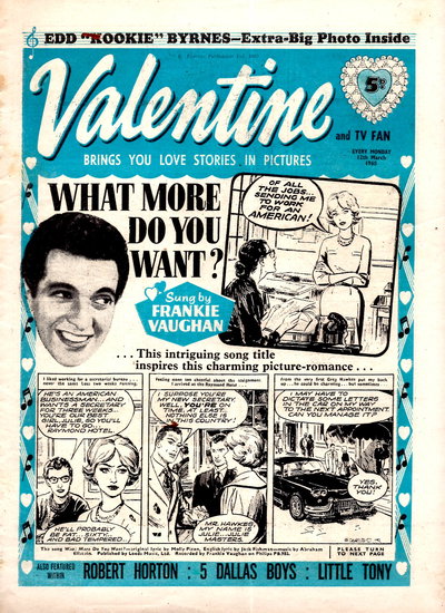 Valentine 12 March 1960
