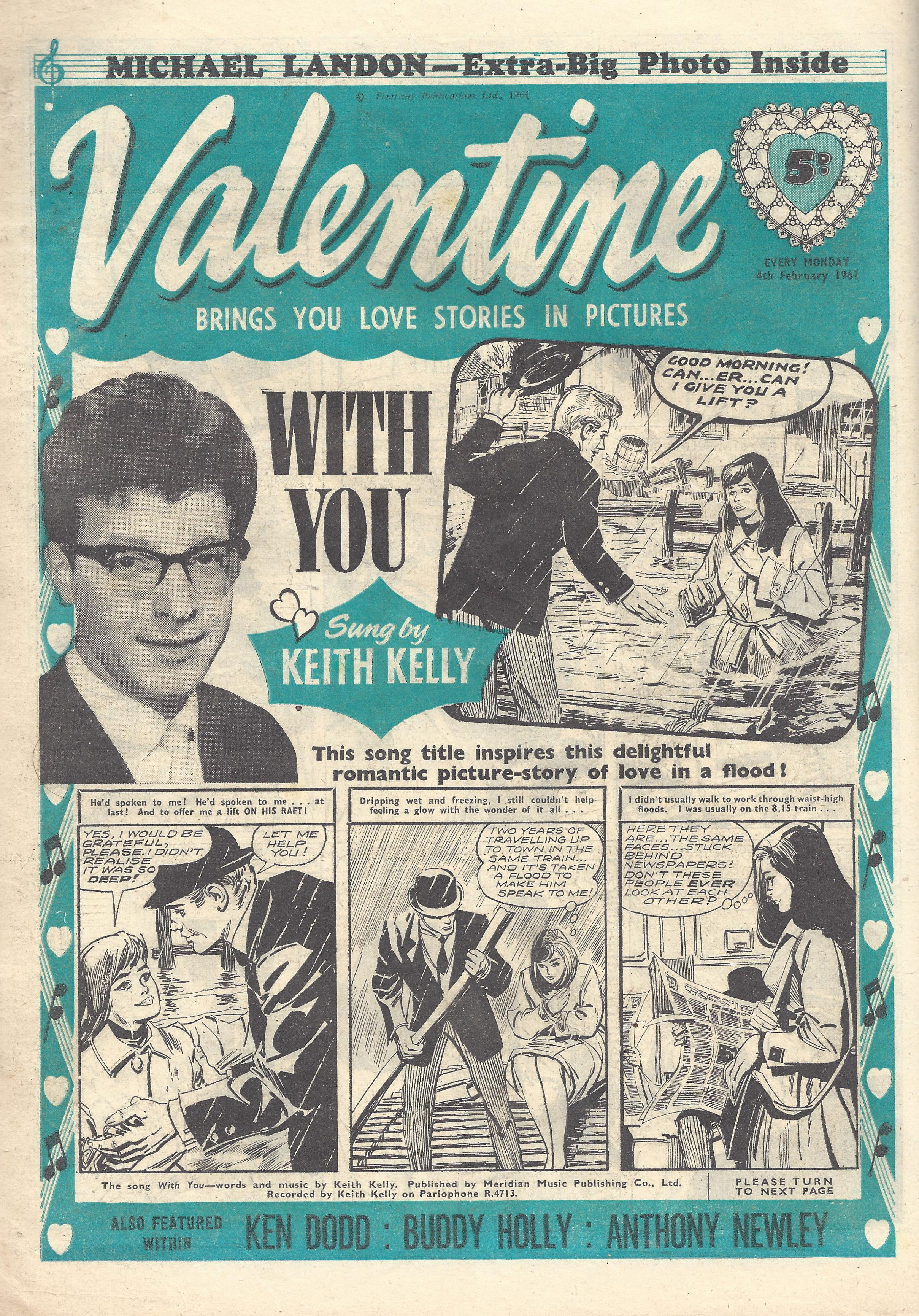 Valentine (Fleetway, 1960 series) 4 February 1961 (4 February 1961)