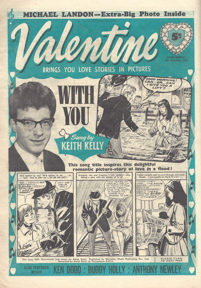 Valentine (Fleetway, 1960 series) 4 February 1961 (4 February 1961)