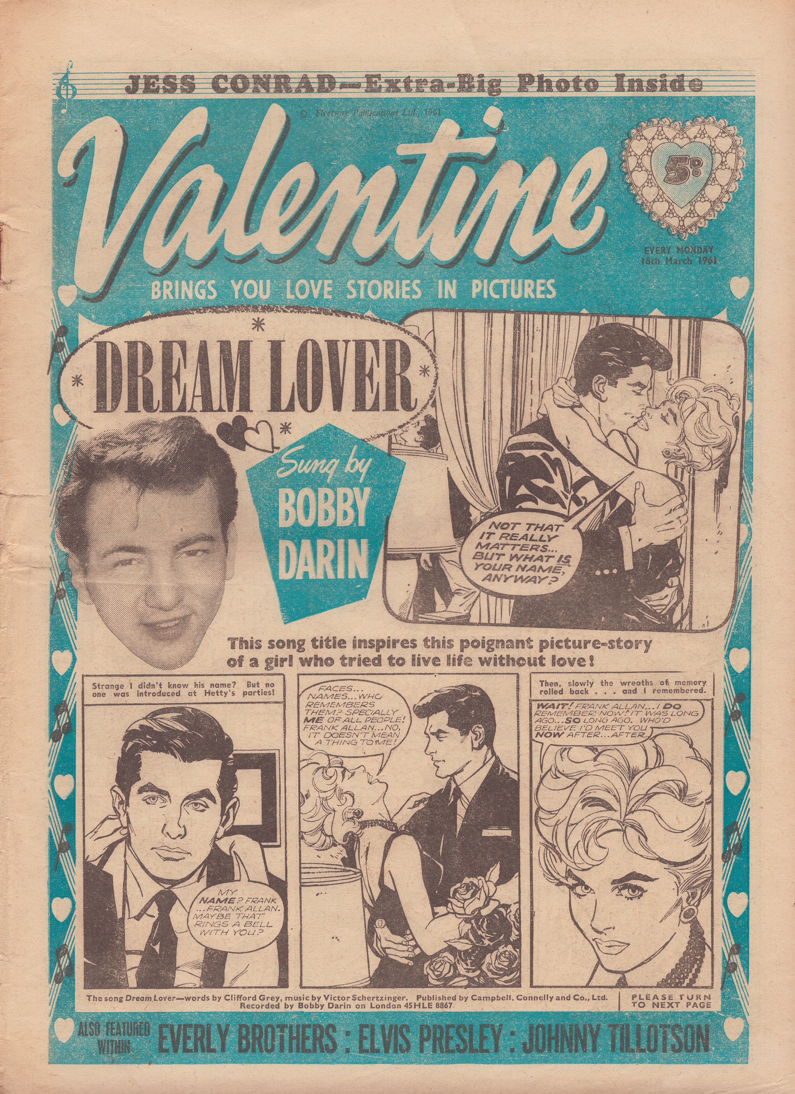 Valentine (Fleetway, 1960 series) 18 March 1961 (18 March 1961)