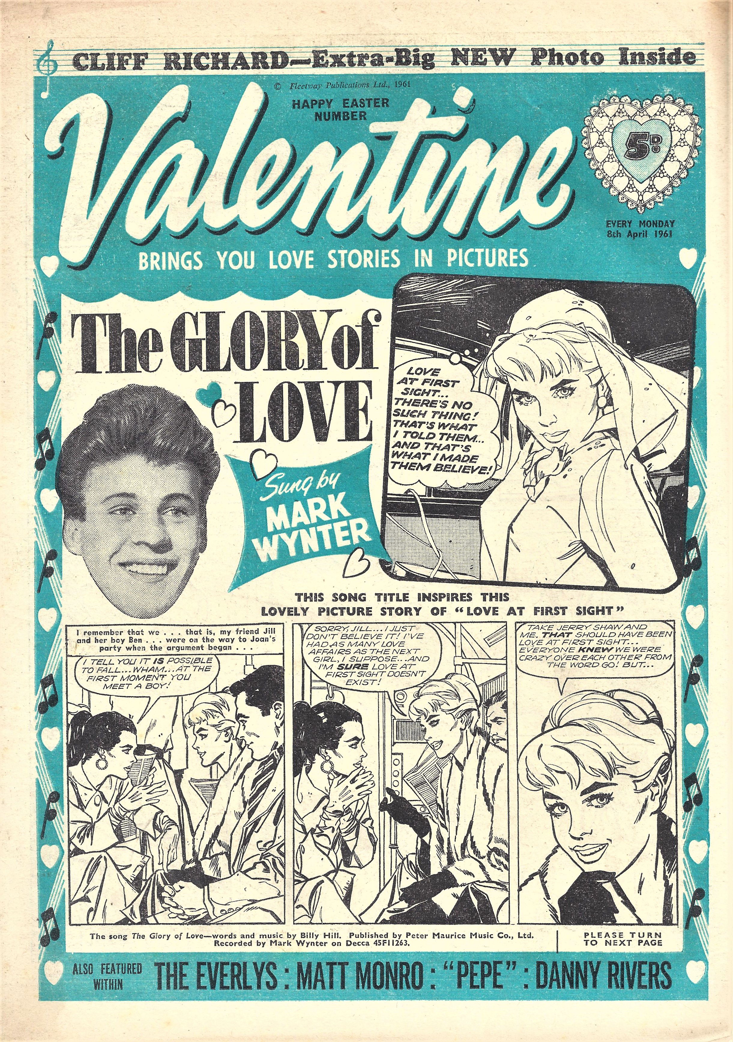 Valentine (Fleetway, 1960 series) 8 April 1961 (8 April 1961)