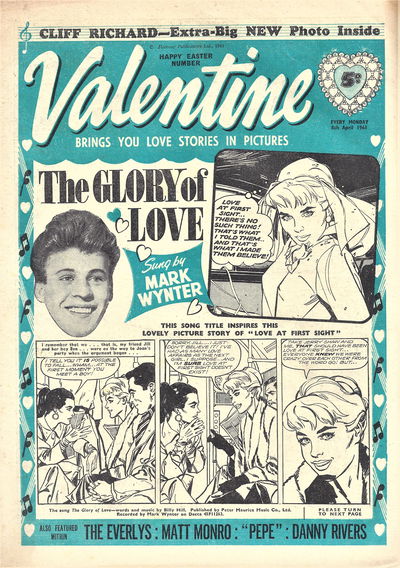 Valentine (Fleetway, 1960 series) 8 April 1961 (8 April 1961)