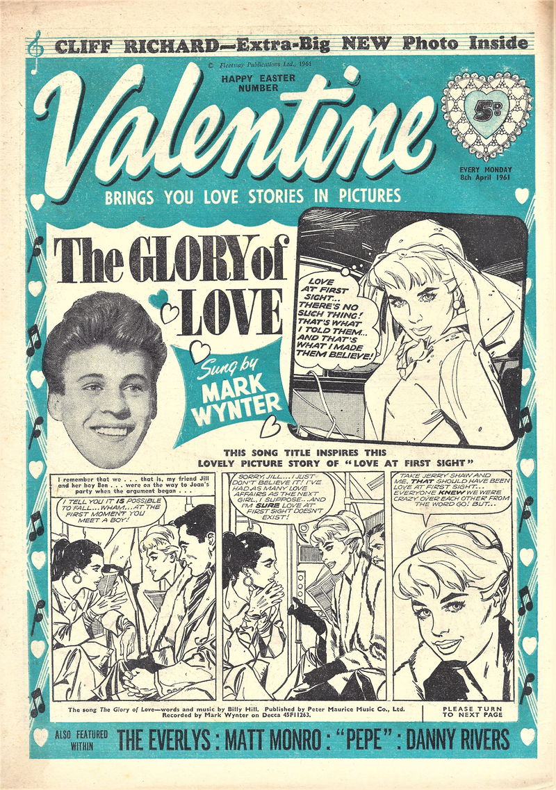 Valentine (Fleetway, 1960 series) 8 April 1961 (8 April 1961)
