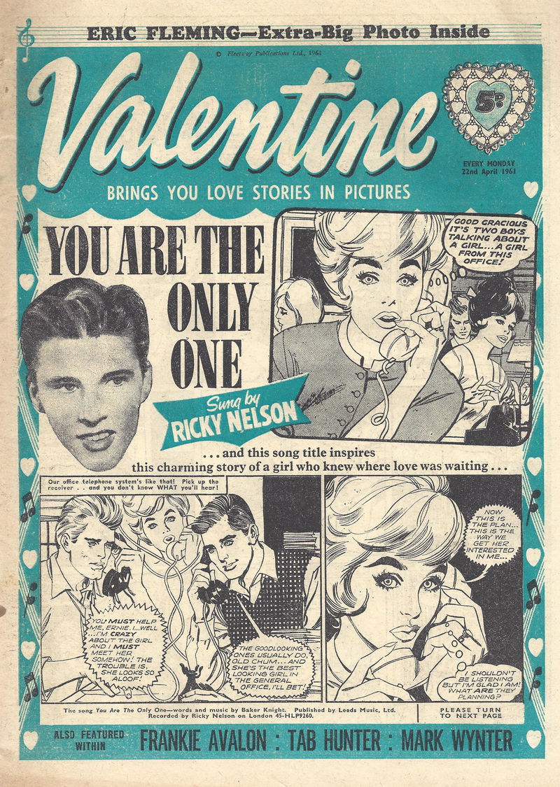 Valentine (Fleetway, 1960 series) 22 April 1961 (22 April 1961)