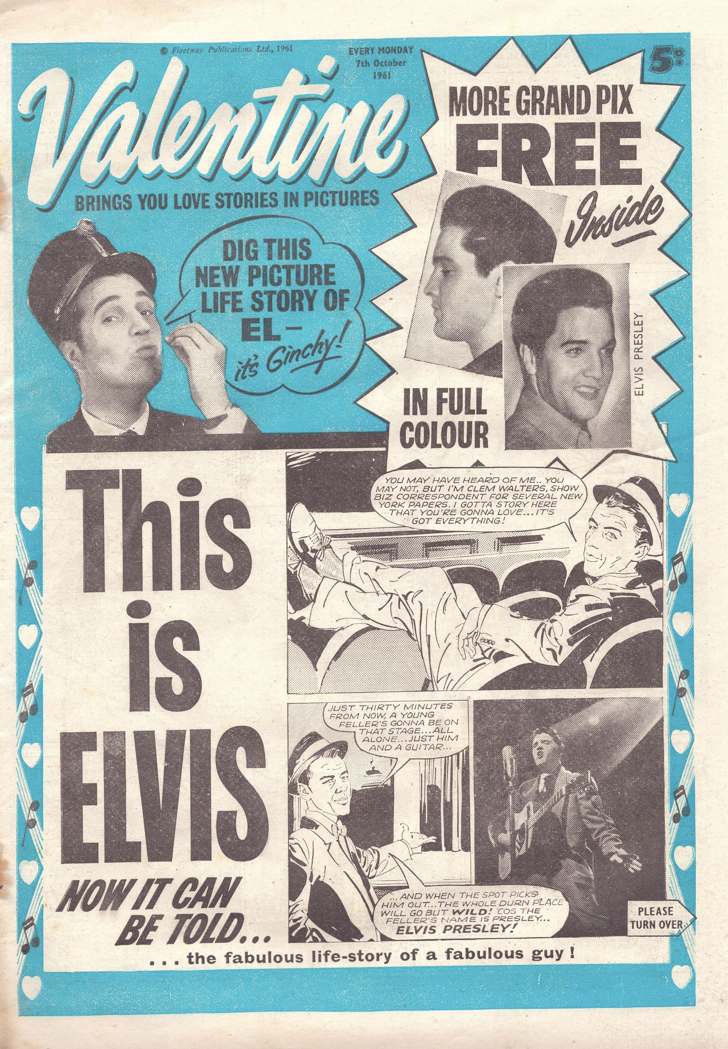 Valentine (Fleetway, 1960 series) 7 October 1961 (7 October 1961)