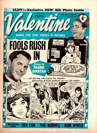 Valentine (Fleetway, 1960 series) 14 October 1961