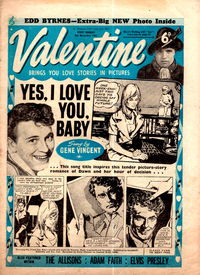 Valentine (Fleetway, 1960 series) 4 November 1961 (4 November 1961)
