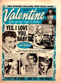 Valentine (Fleetway, 1960 series) 4 November 1961