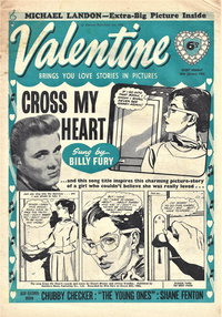 Valentine (Fleetway, 1960 series) 20 January 1962