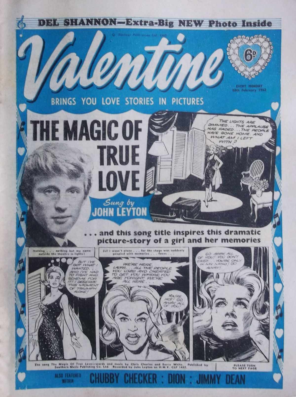 Valentine (Fleetway, 1960 series) 10 February 1962 (10 February 1962)