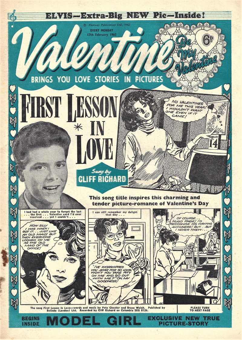 Valentine (Fleetway, 1960 series) 17 February 1962 (17 February 1962)