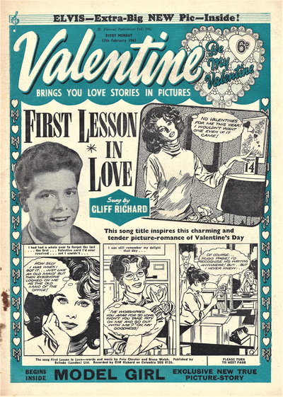 Valentine 17 February 1962