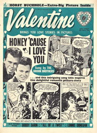 Valentine (Fleetway, 1960 series) 10 March 1962