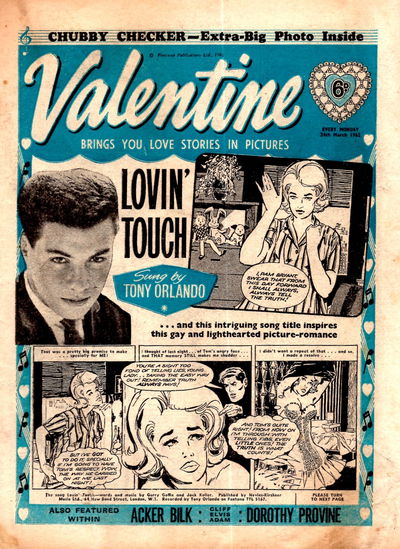 Valentine (Fleetway, 1960 series) 24 March 1962 (24 March 1962)