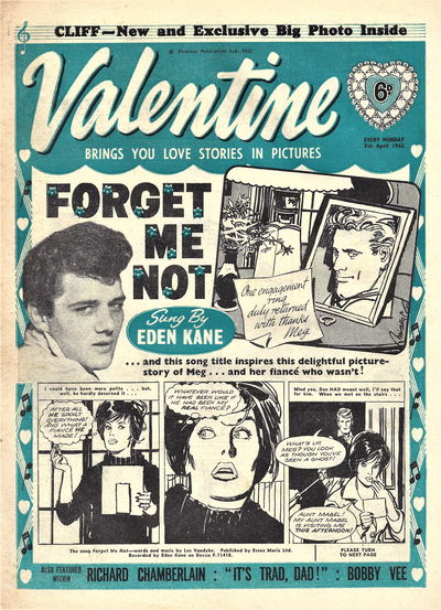 Valentine (Fleetway, 1960 series) 7 April 1962 (7 April 1962)