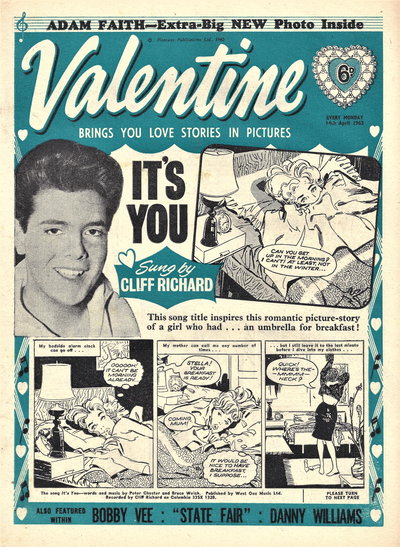 Valentine 14 April 1962