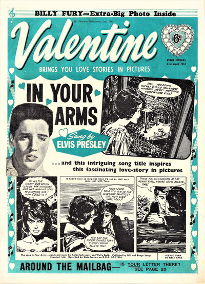 Valentine 21 April 1962
