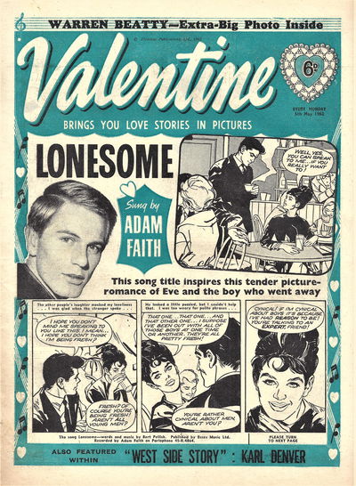 Valentine (Fleetway, 1960 series) 5 May 1962 (5 May 1962)