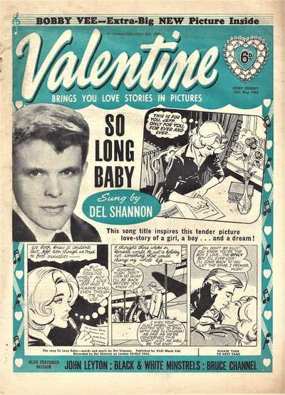 Valentine 19 May 1962