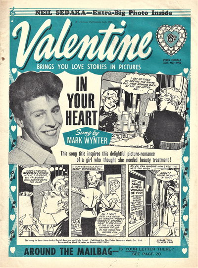 Valentine 26 May 1962