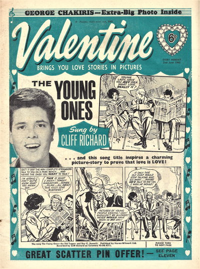 Valentine 2 June 1962
