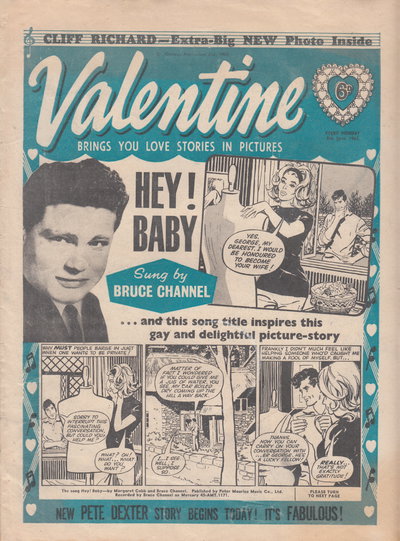 Valentine 9 June 1962