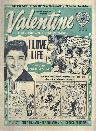 Valentine 16 June 1962
