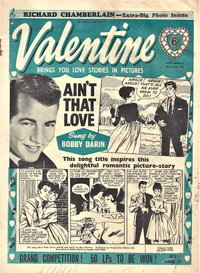 Valentine (Fleetway, 1960 series) 30 June 1962