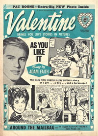 Valentine (Fleetway, 1960 series) 7 July 1962