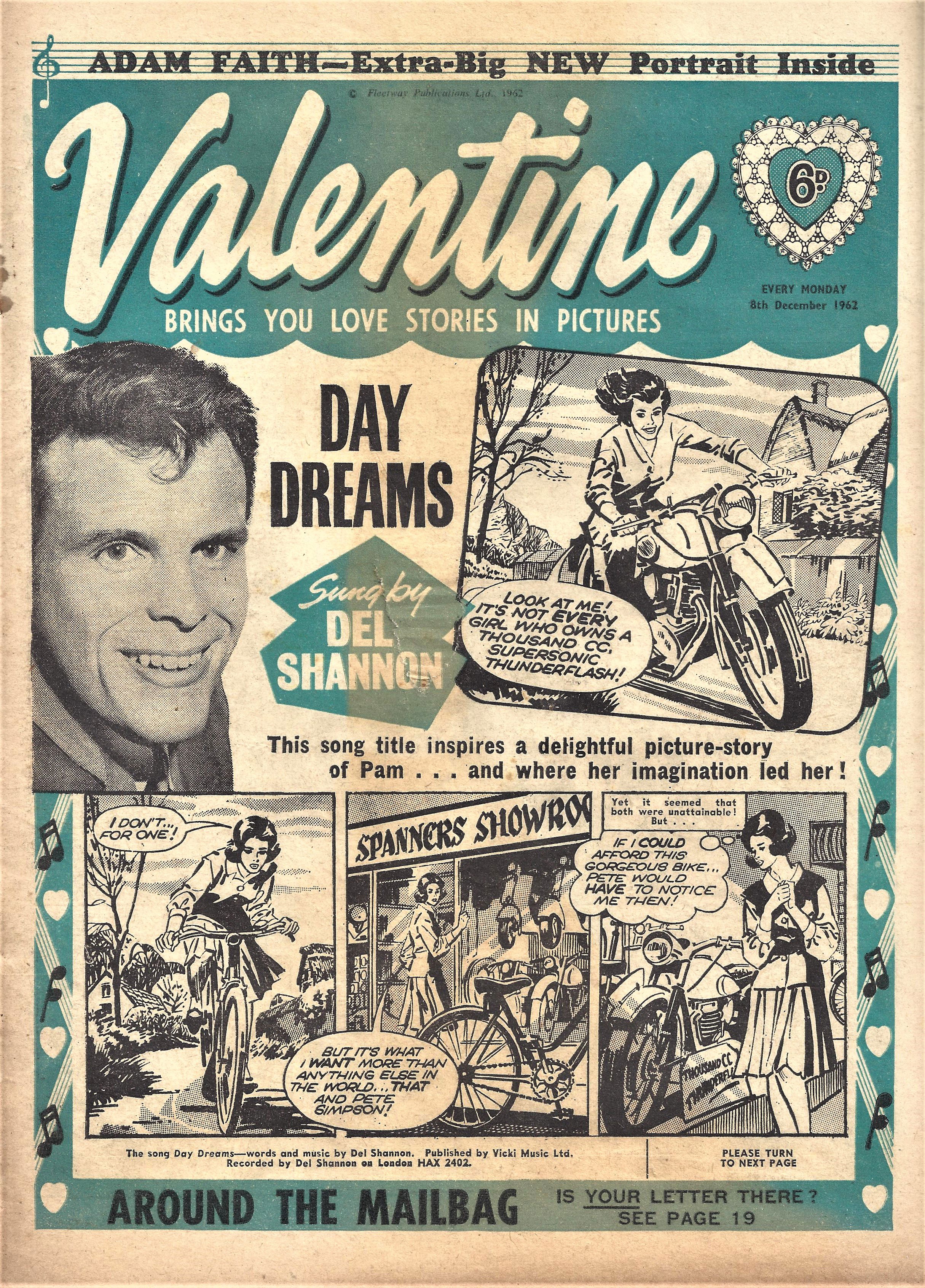 Valentine (Fleetway, 1960 series) 8 December 1962 (8 December 1962)