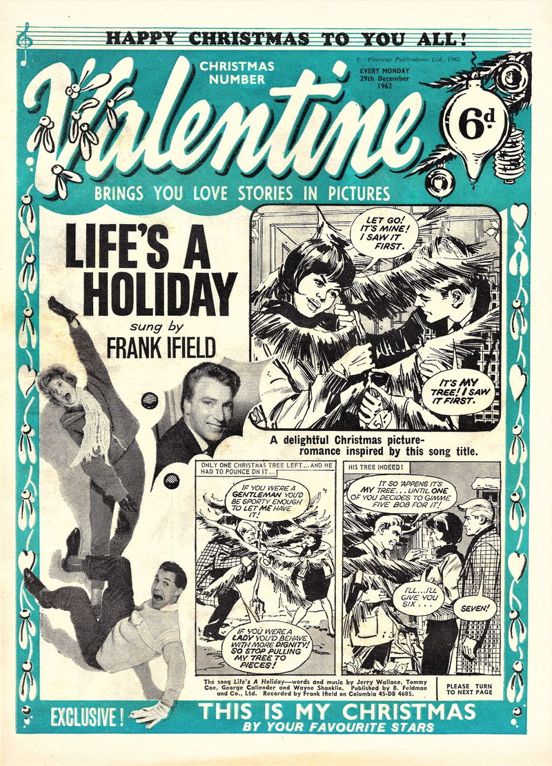 Valentine (Fleetway, 1960 series) 29 December 1962 (29 December 1962)