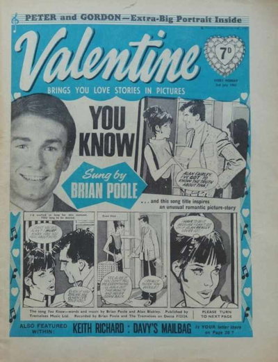 Valentine 3 July 1965
